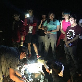 Presidential Leadership Programme – Night Hike with College Principal