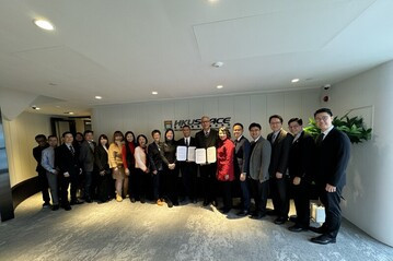 香港大學附屬學院與香港中文中學聯會簽署合作協議