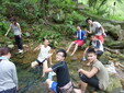 11 Having fun at mountain stream.JPG